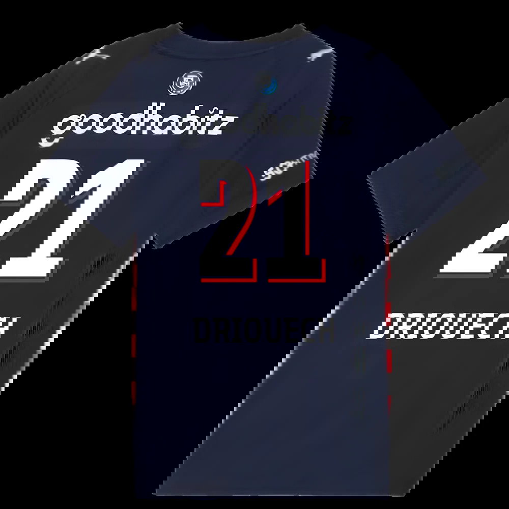 2025-2026 PSV Eindhoven Away Shirt (Kids) (Driouech 21)