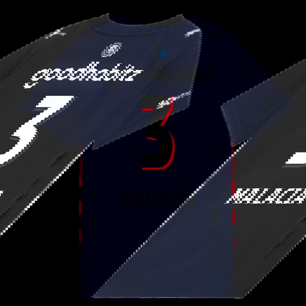 2025-2026 PSV Eindhoven Away Shirt (Kids) (Malacia 3)