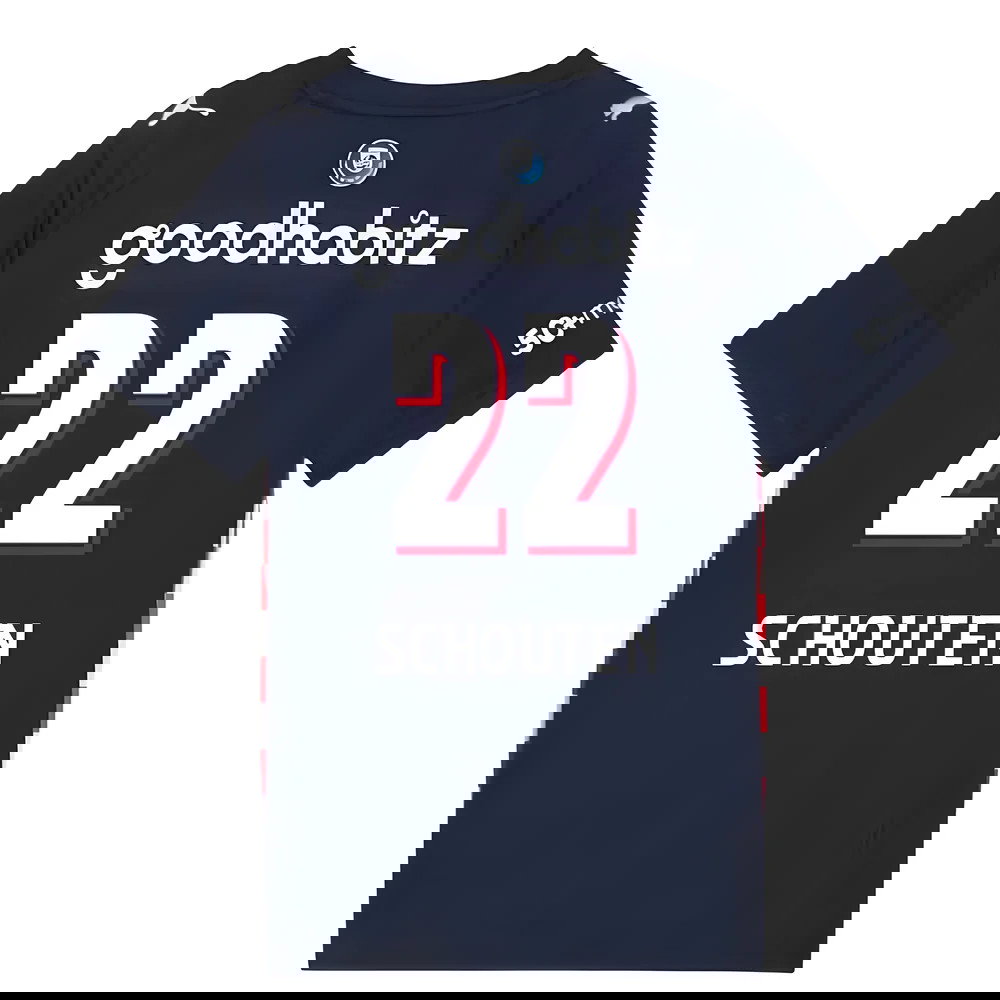 2025-2026 PSV Eindhoven Away Shirt (Kids) (Schouten 22)