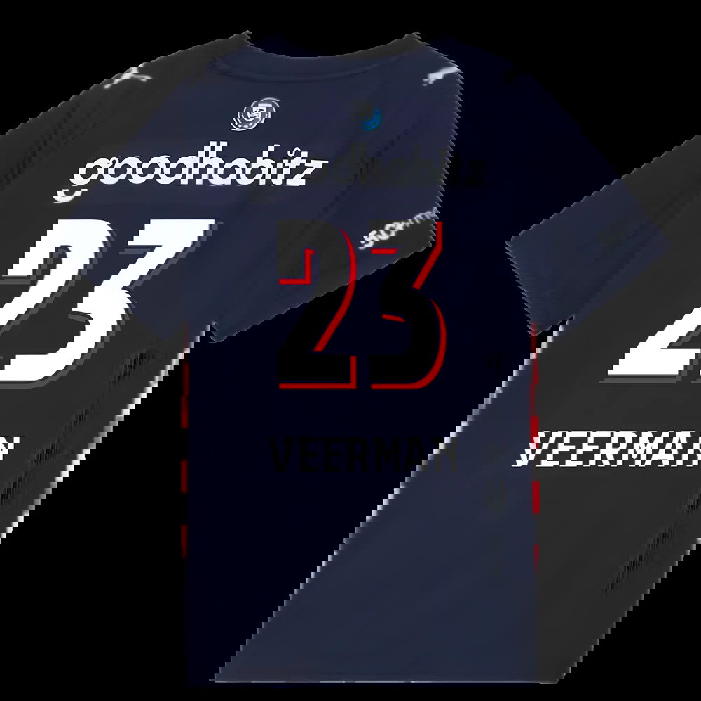 2025-2026 PSV Eindhoven Away Shirt (Kids) (Veerman 23)