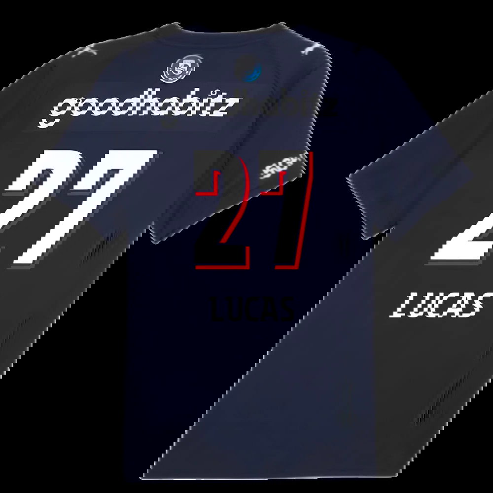 2025-2026 PSV Eindhoven Away Shirt (Lucas 27)