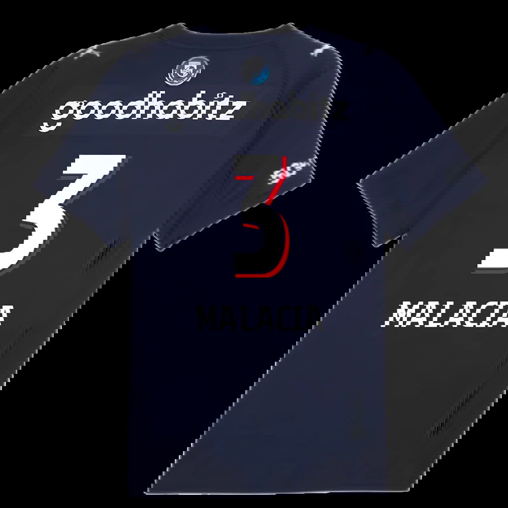 2025-2026 PSV Eindhoven Away Shirt (Malacia 3)