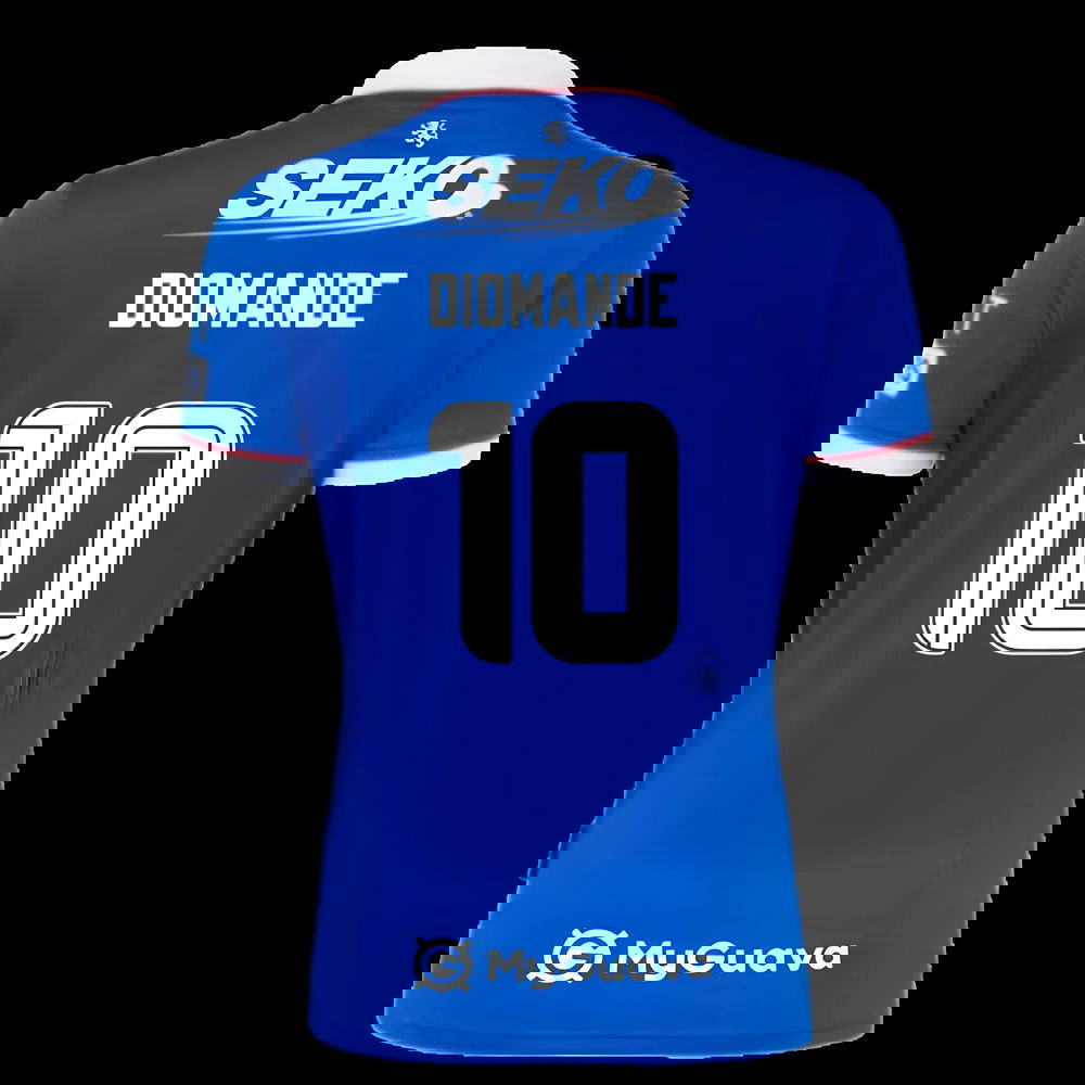 2025-2026 Rangers Home Shirt (Diomande 10)