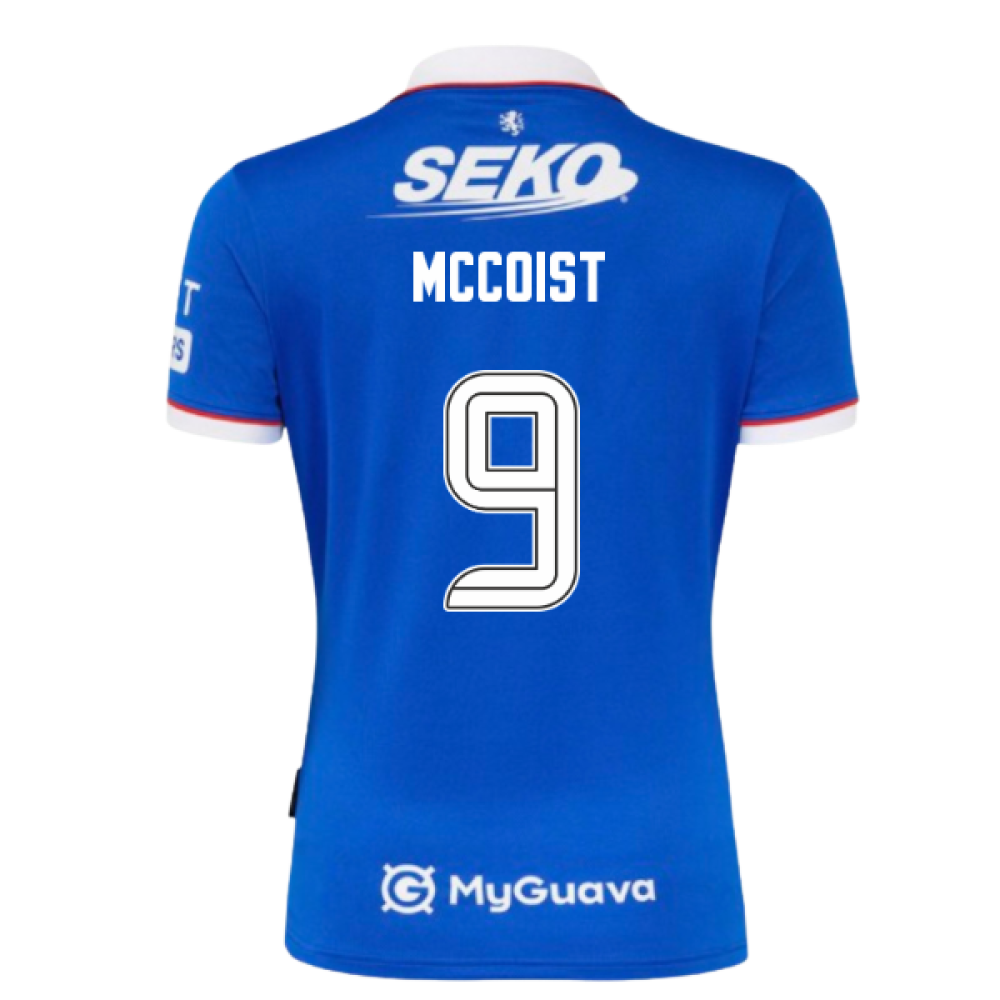 2025-2026 Rangers Home Shirt (McCoist 9)