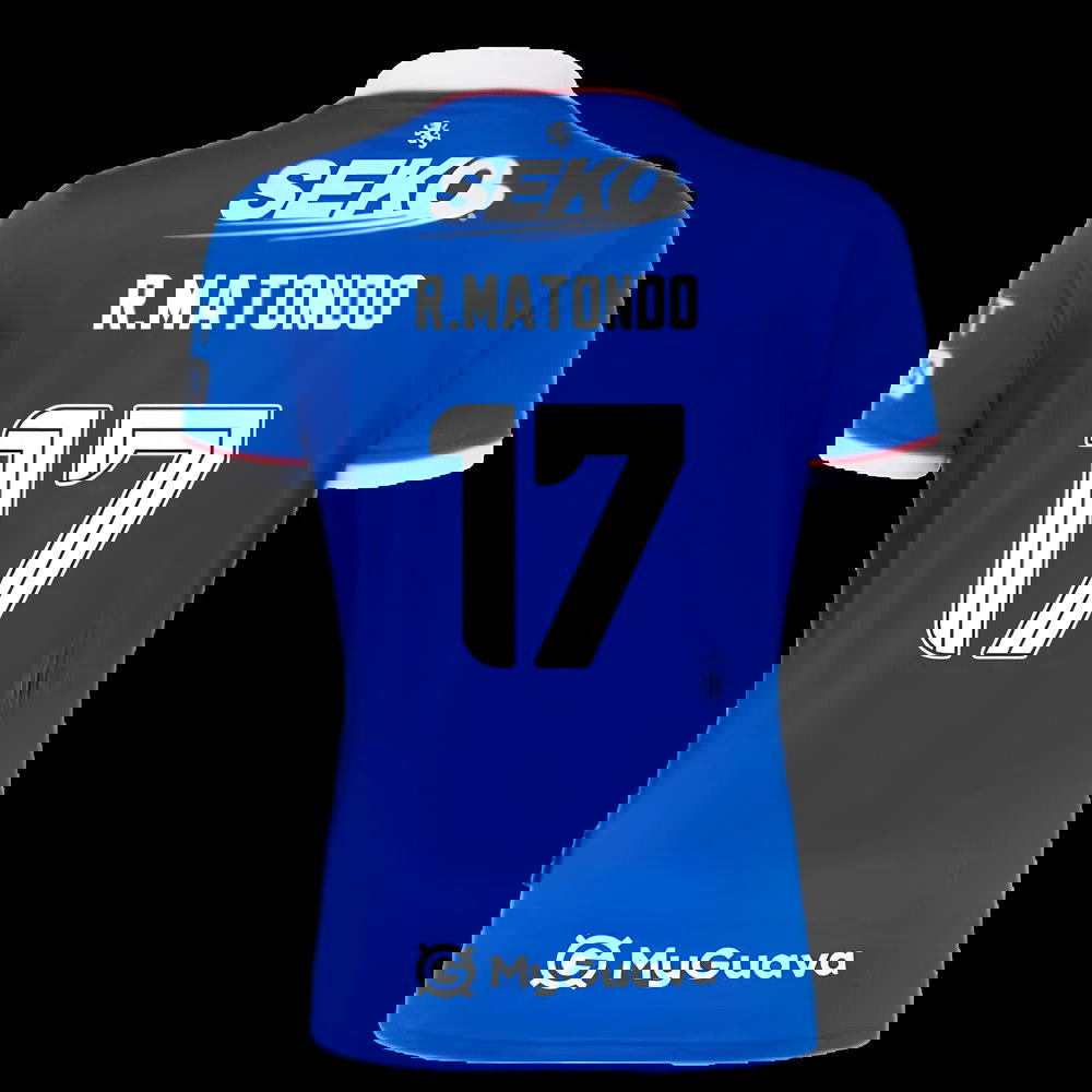 2025-2026 Rangers Home Shirt (R.Matondo 17)