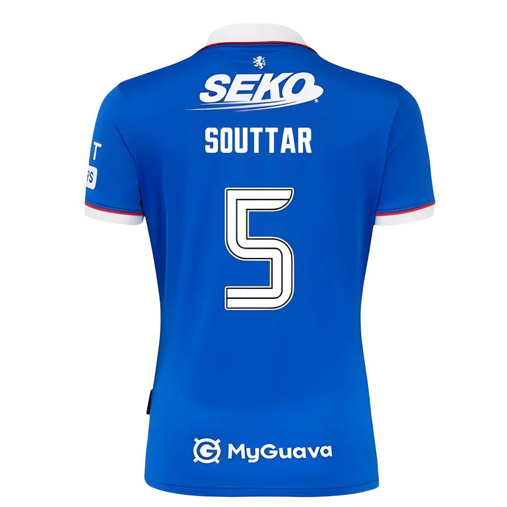 2025-2026 Rangers Home Shirt (Souttar 5)