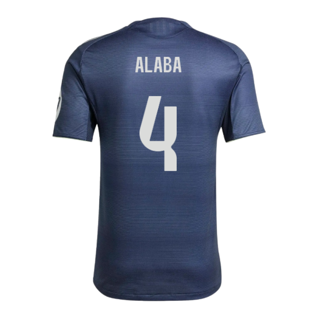 2025-2026 Real Madrid Authentic Away Shirt (Alaba 4)