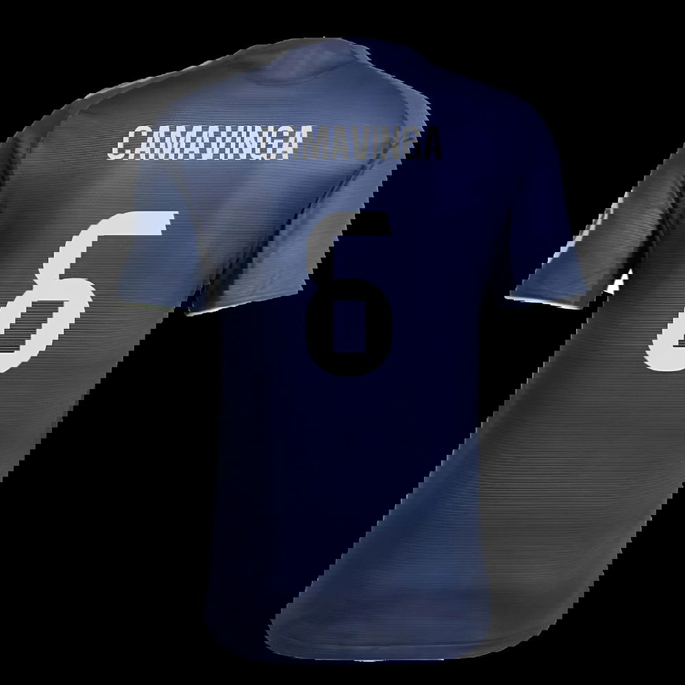 2025-2026 Real Madrid Authentic Away Shirt (Camavinga 6)