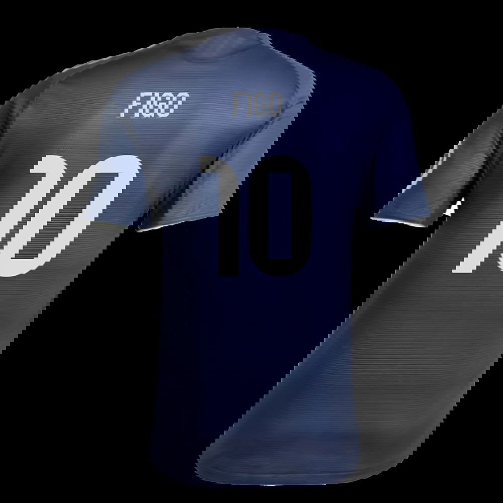 2025-2026 Real Madrid Authentic Away Shirt (Figo 10)