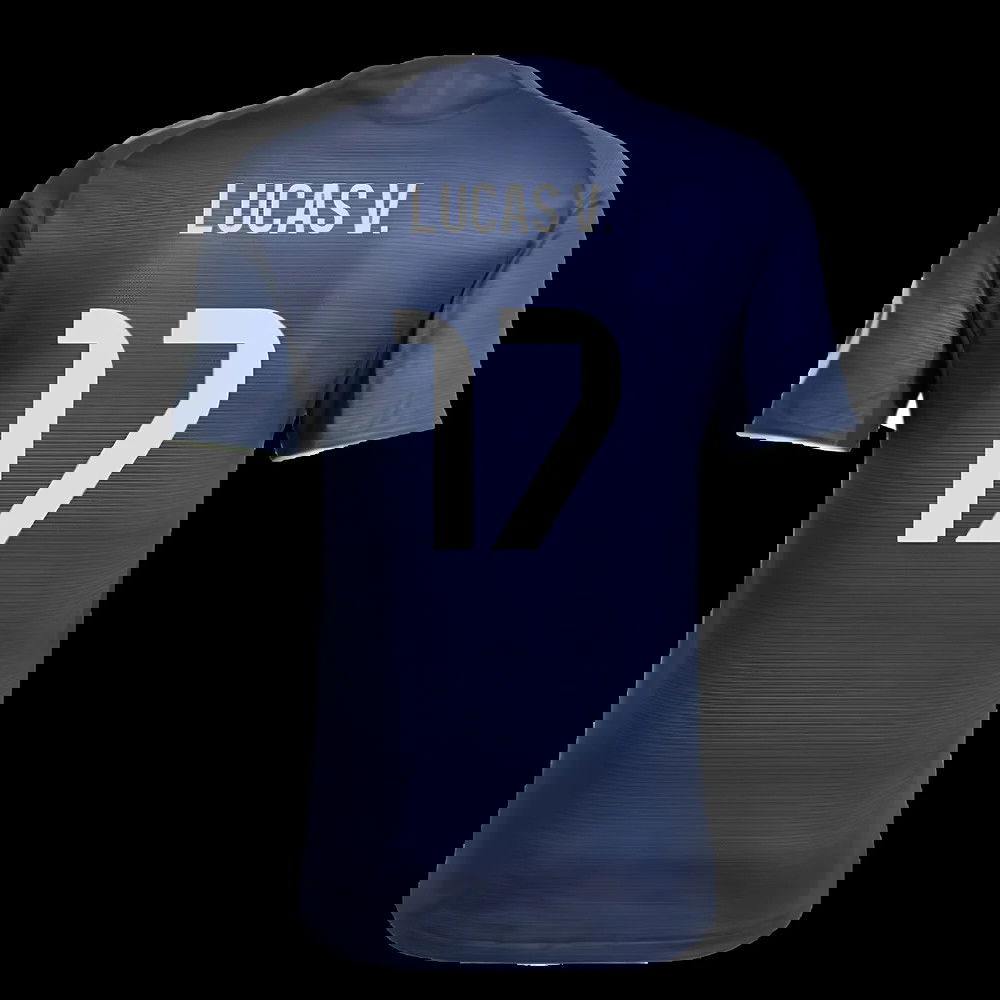 2025-2026 Real Madrid Authentic Away Shirt (Lucas V. 17)