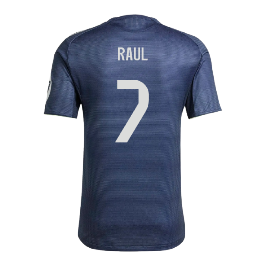 2025-2026 Real Madrid Authentic Away Shirt (Raul 7)