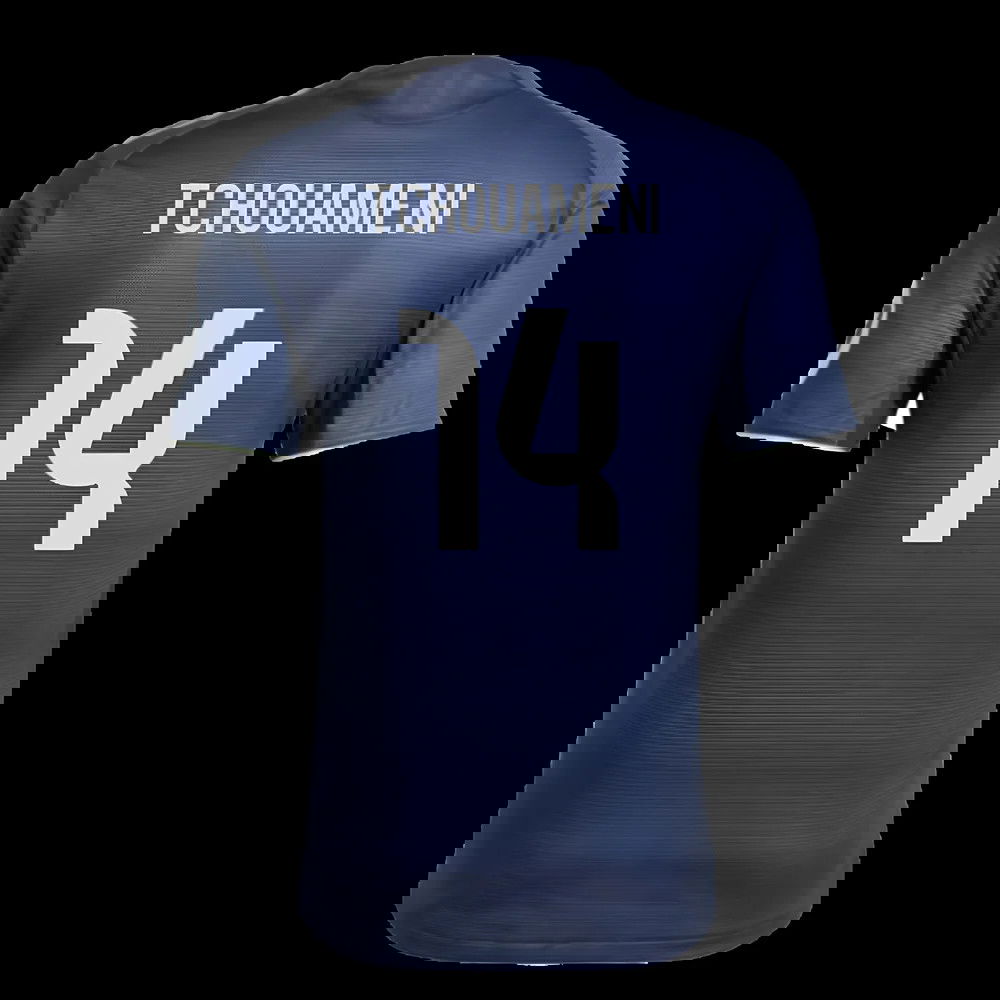 2025-2026 Real Madrid Authentic Away Shirt (Tchouameni 14)