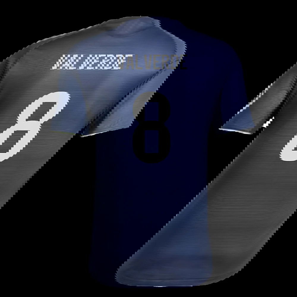 2025-2026 Real Madrid Authentic Away Shirt (Valverde 8)