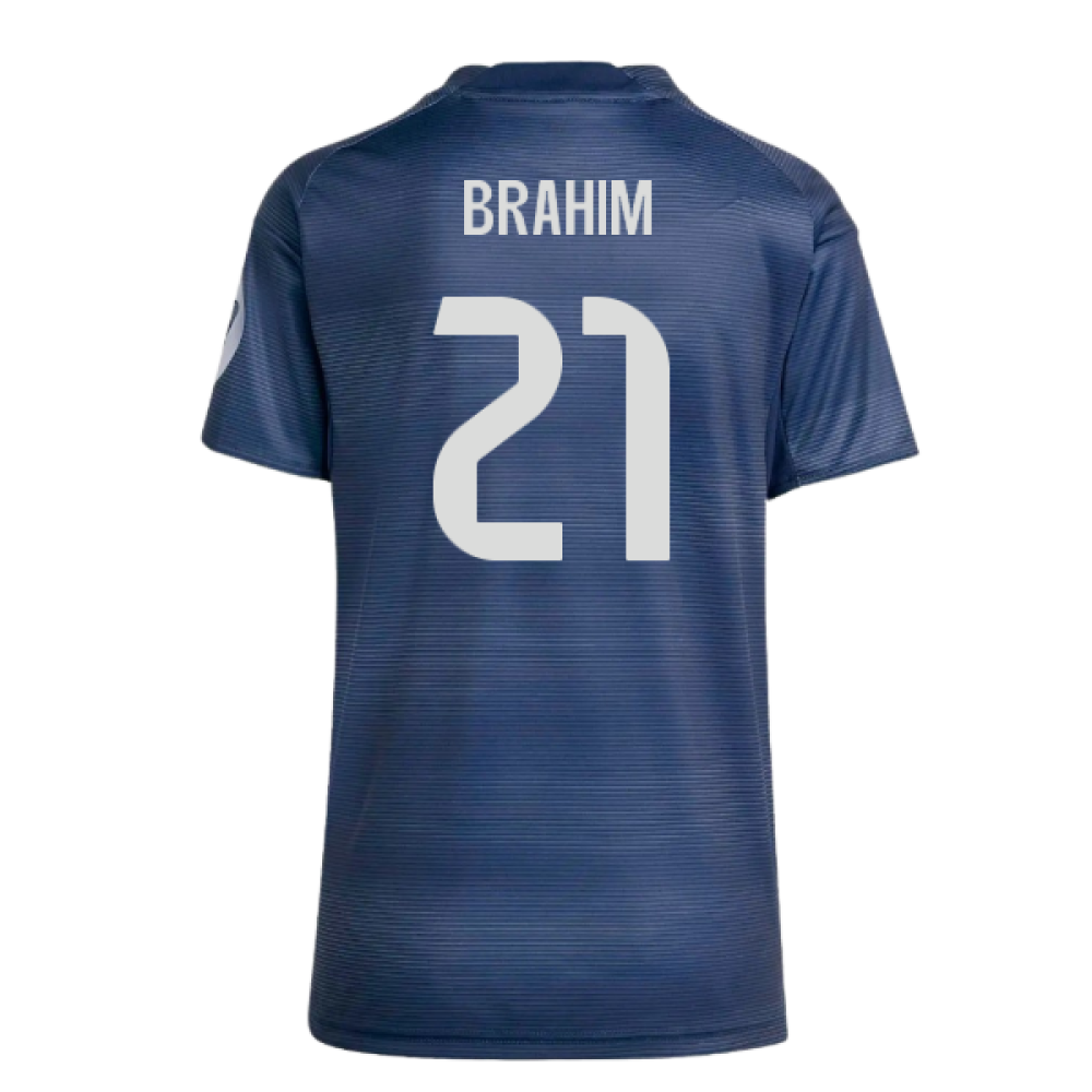 2025-2026 Real Madrid Authentic Away Shirt (Womens) (Brahim 21)