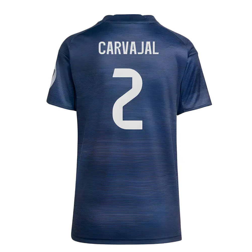 2025-2026 Real Madrid Authentic Away Shirt (Womens) (Carvajal 2)