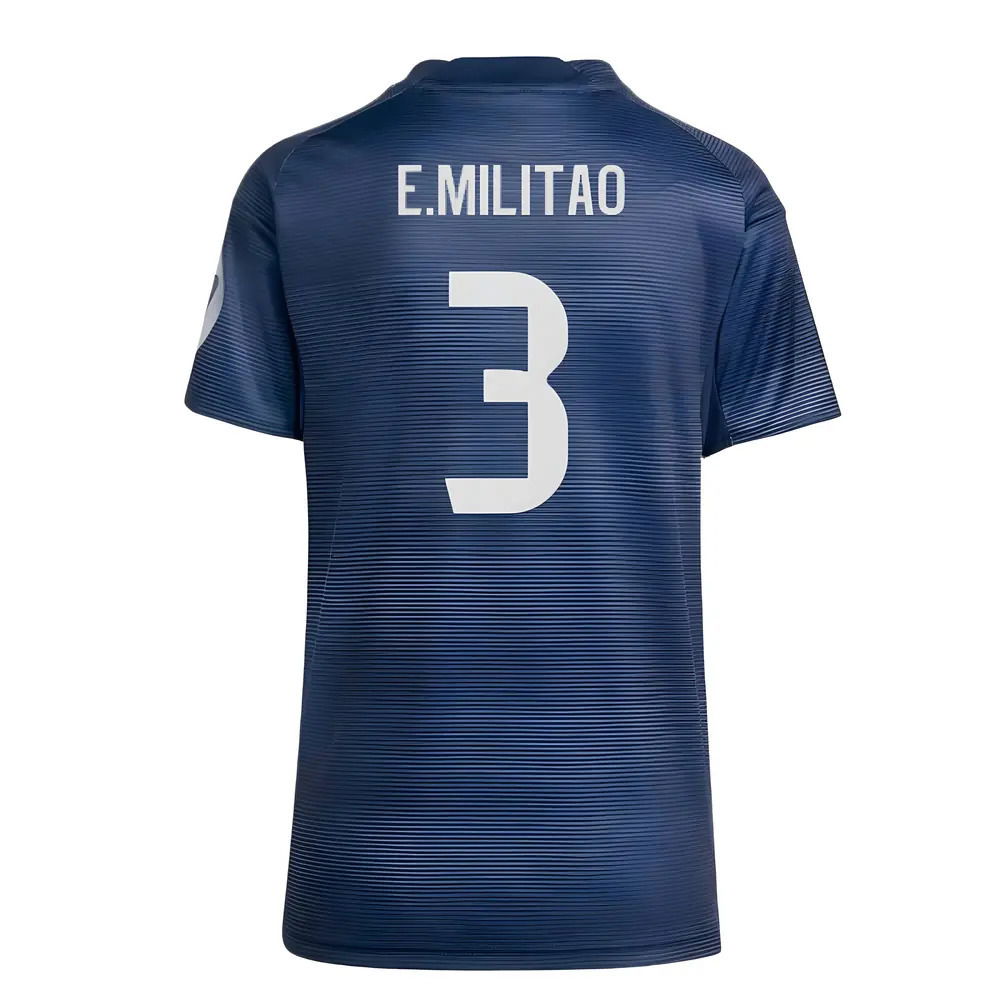 2025-2026 Real Madrid Authentic Away Shirt (Womens) (E.Militao 3)