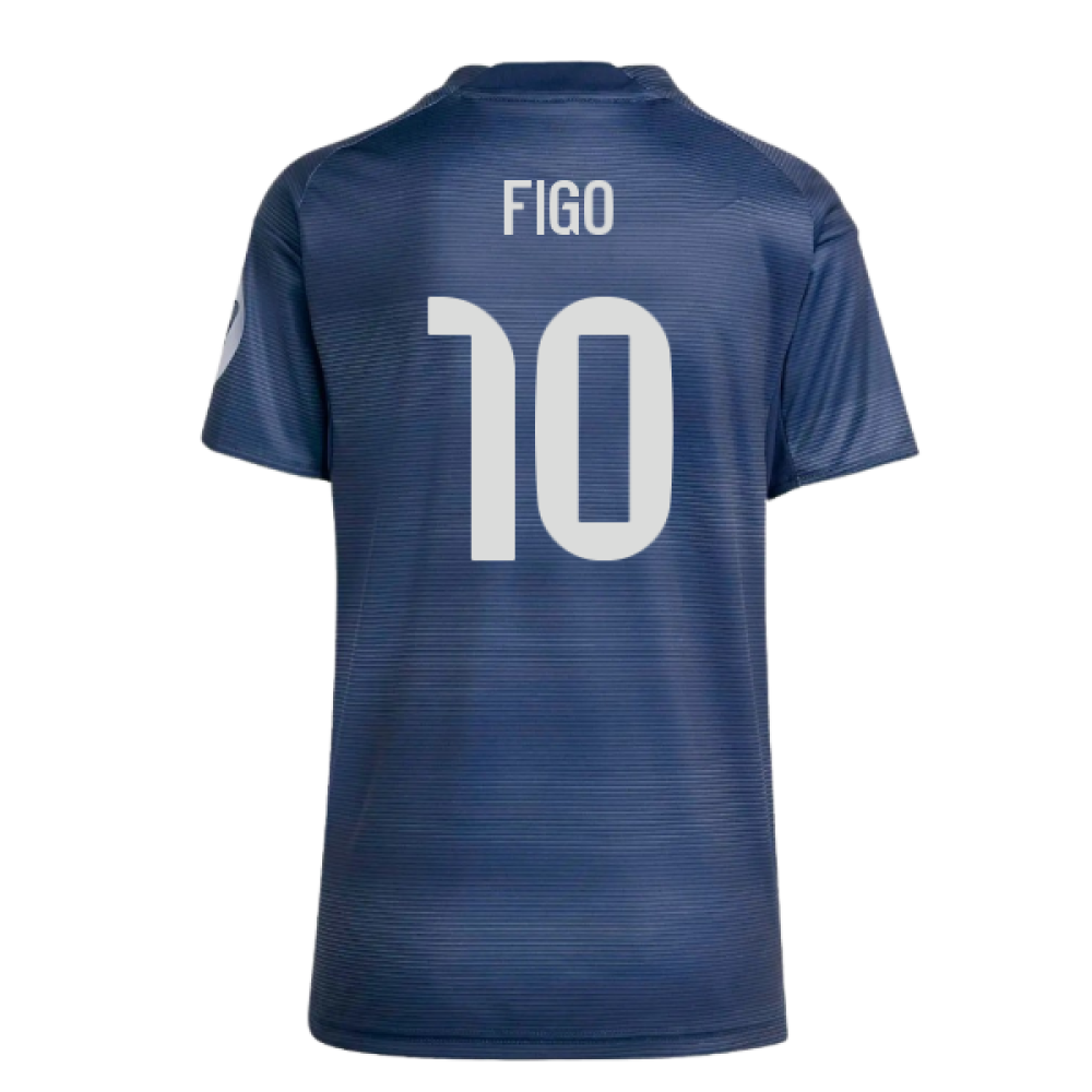 2025-2026 Real Madrid Authentic Away Shirt (Womens) (Figo 10)