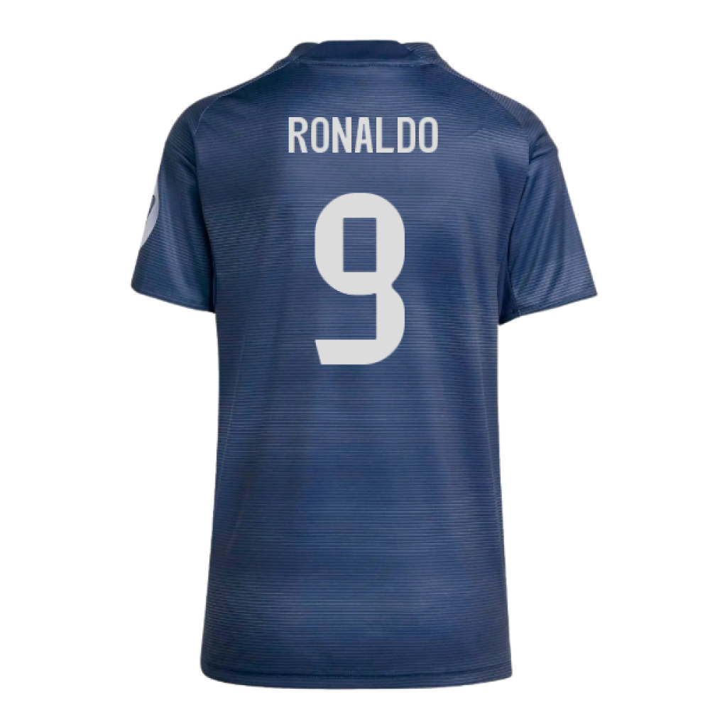 2025-2026 Real Madrid Authentic Away Shirt (Womens) (Ronaldo 9)