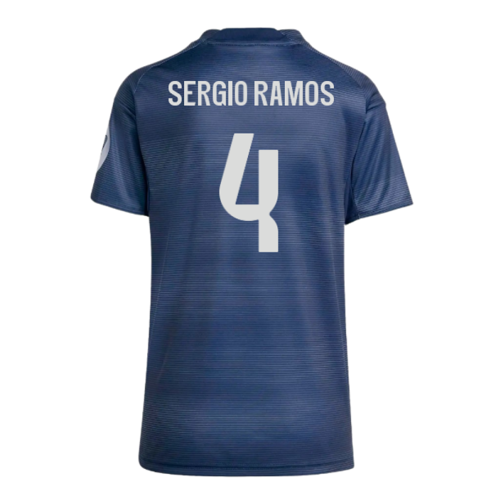 2025-2026 Real Madrid Authentic Away Shirt (Womens) (Sergio Ramos 4)