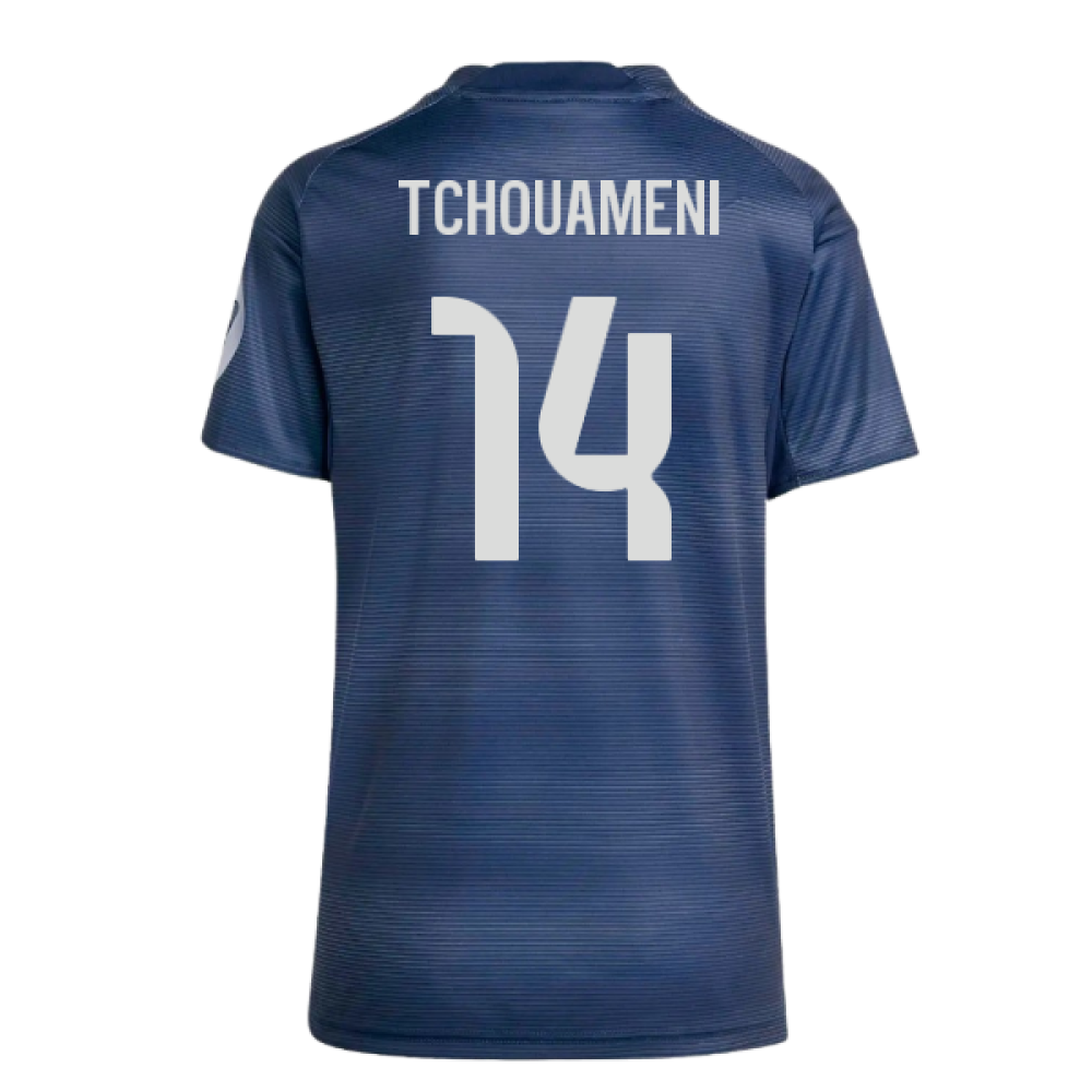 2025-2026 Real Madrid Authentic Away Shirt (Womens) (Tchouameni 14)
