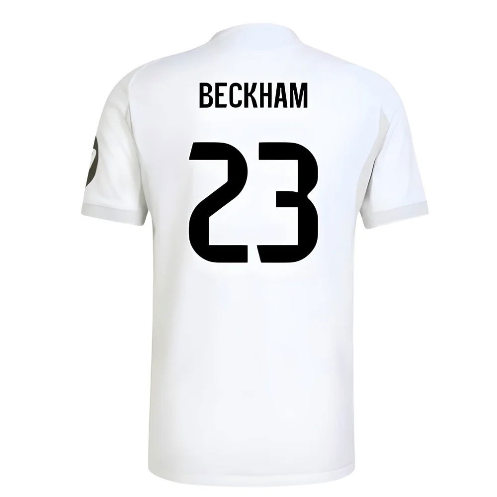 2025-2026 Real Madrid Authentic Home Shirt (Beckham 23)
