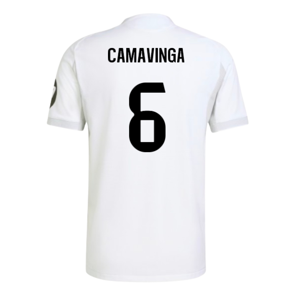 2025-2026 Real Madrid Authentic Home Shirt (Camavinga 6)