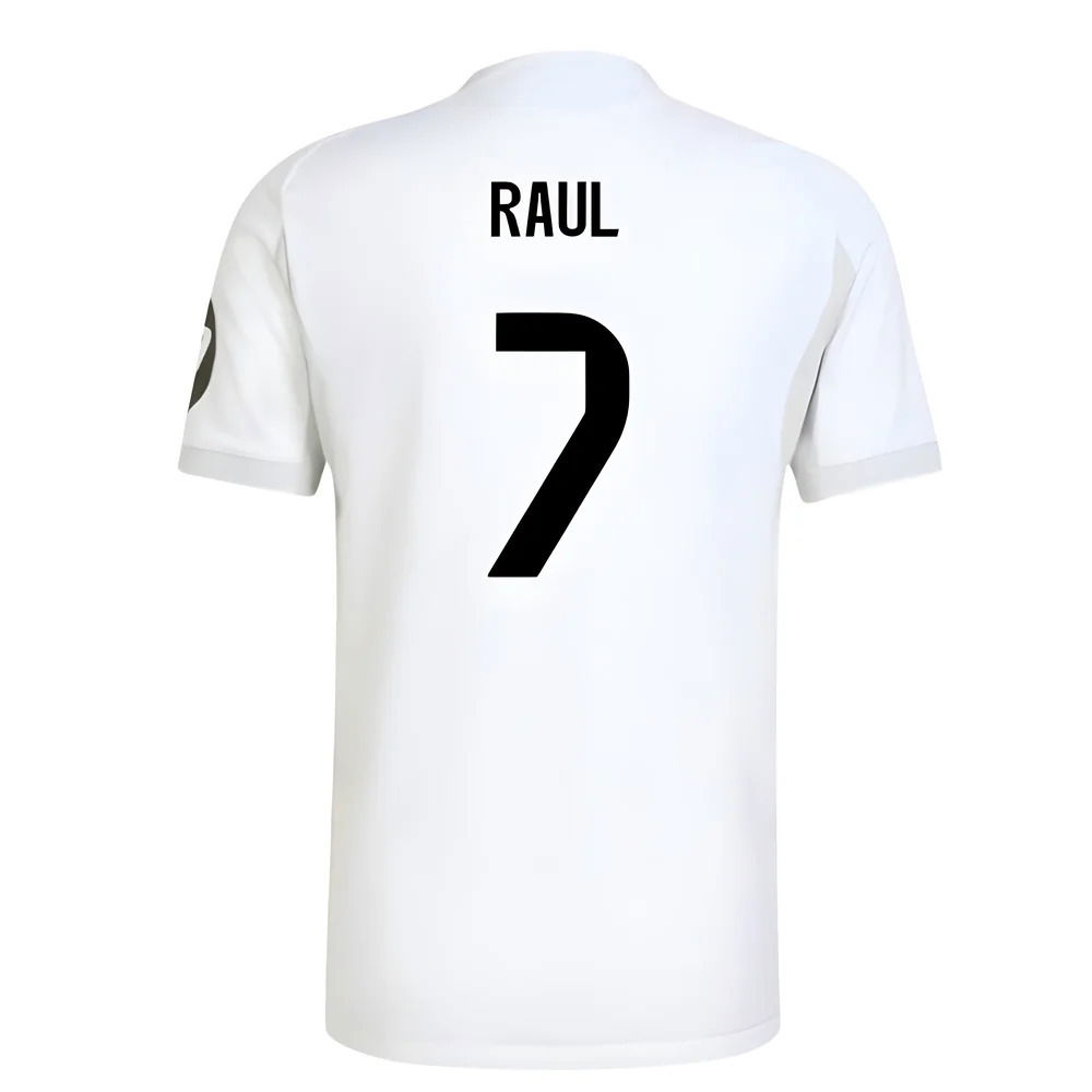 2025-2026 Real Madrid Authentic Home Shirt (Raul 7)