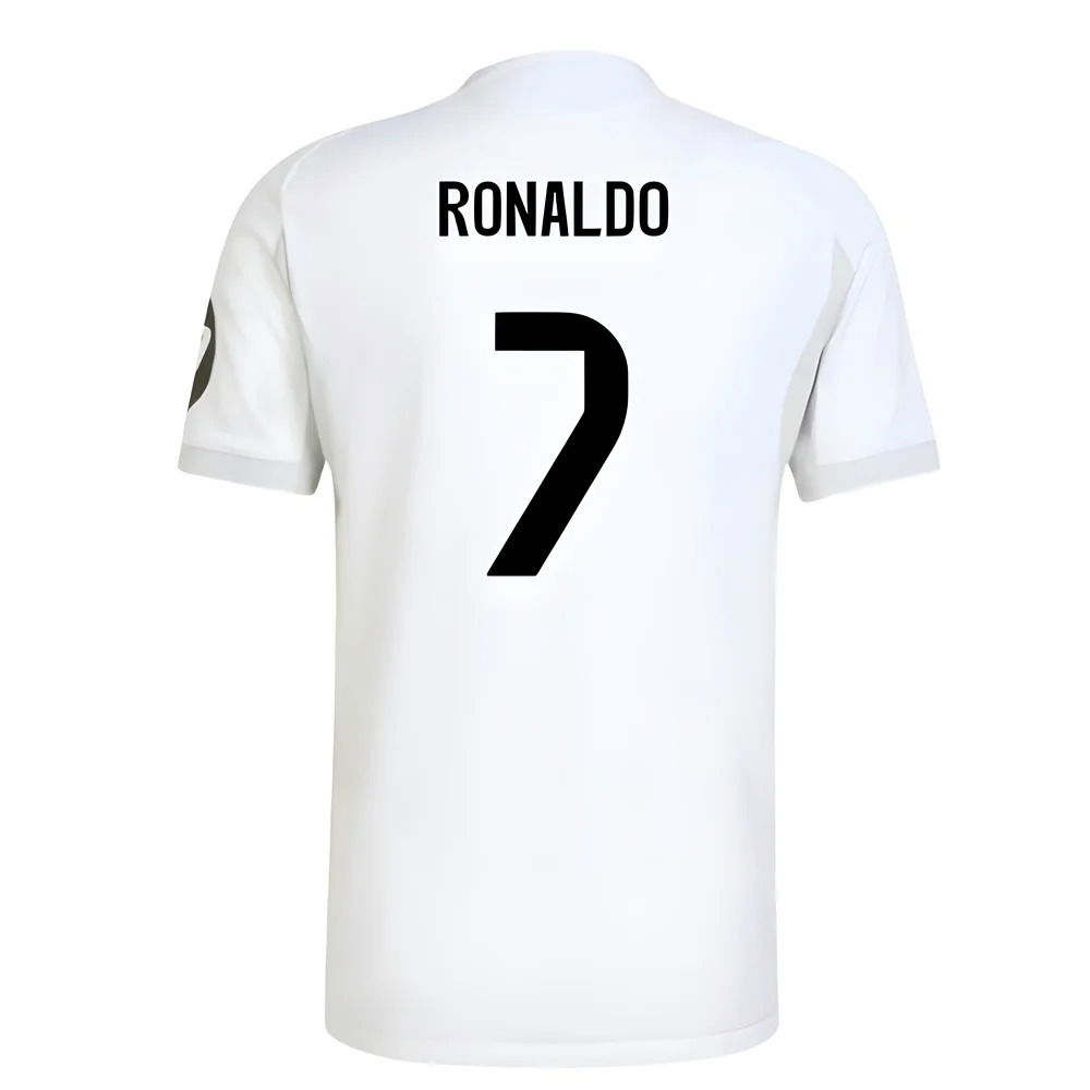 2025-2026 Real Madrid Authentic Home Shirt (Ronaldo 7)