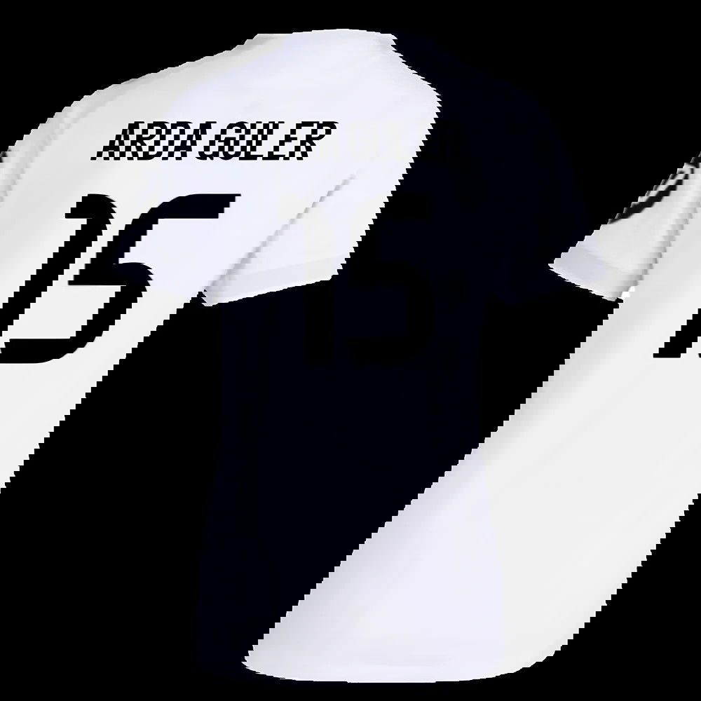 2025-2026 Real Madrid Authentic Home Shirt (Womens) (Arda Guler 15)