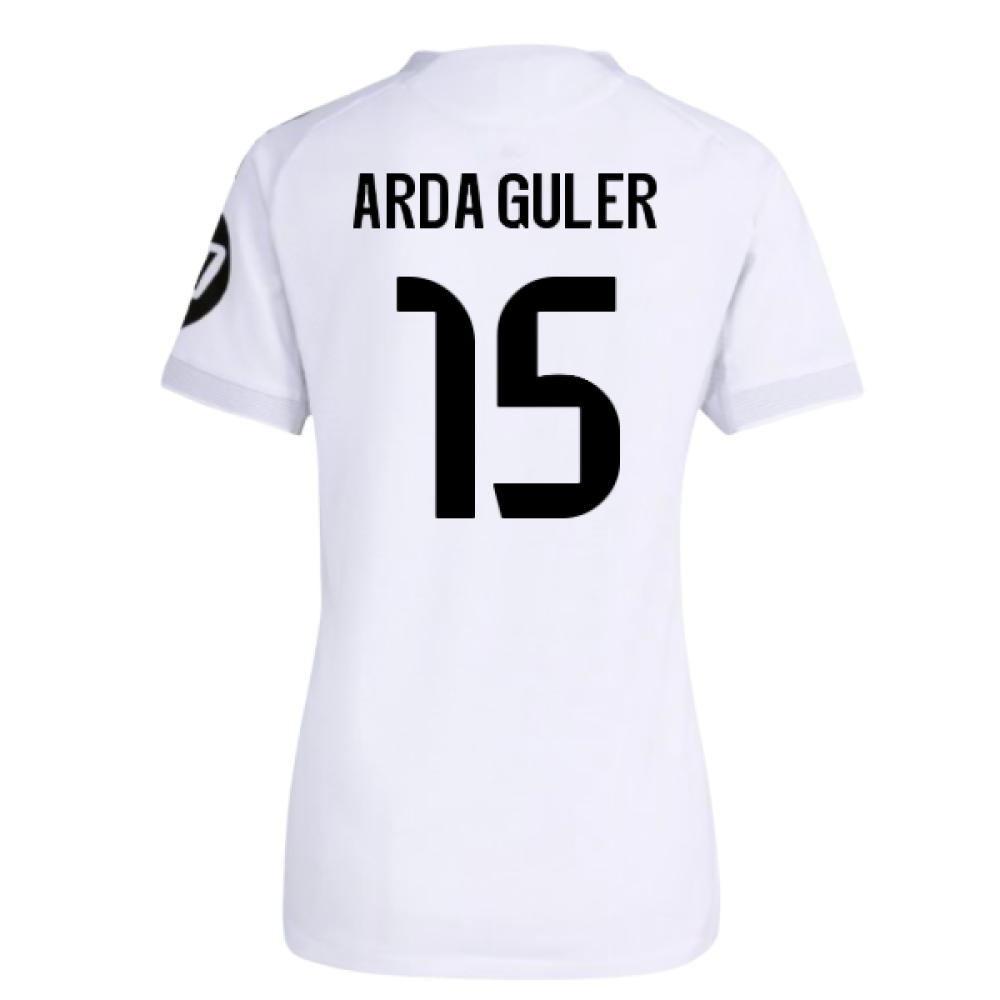 2025-2026 Real Madrid Authentic Home Shirt (Womens) (Arda Guler 15)