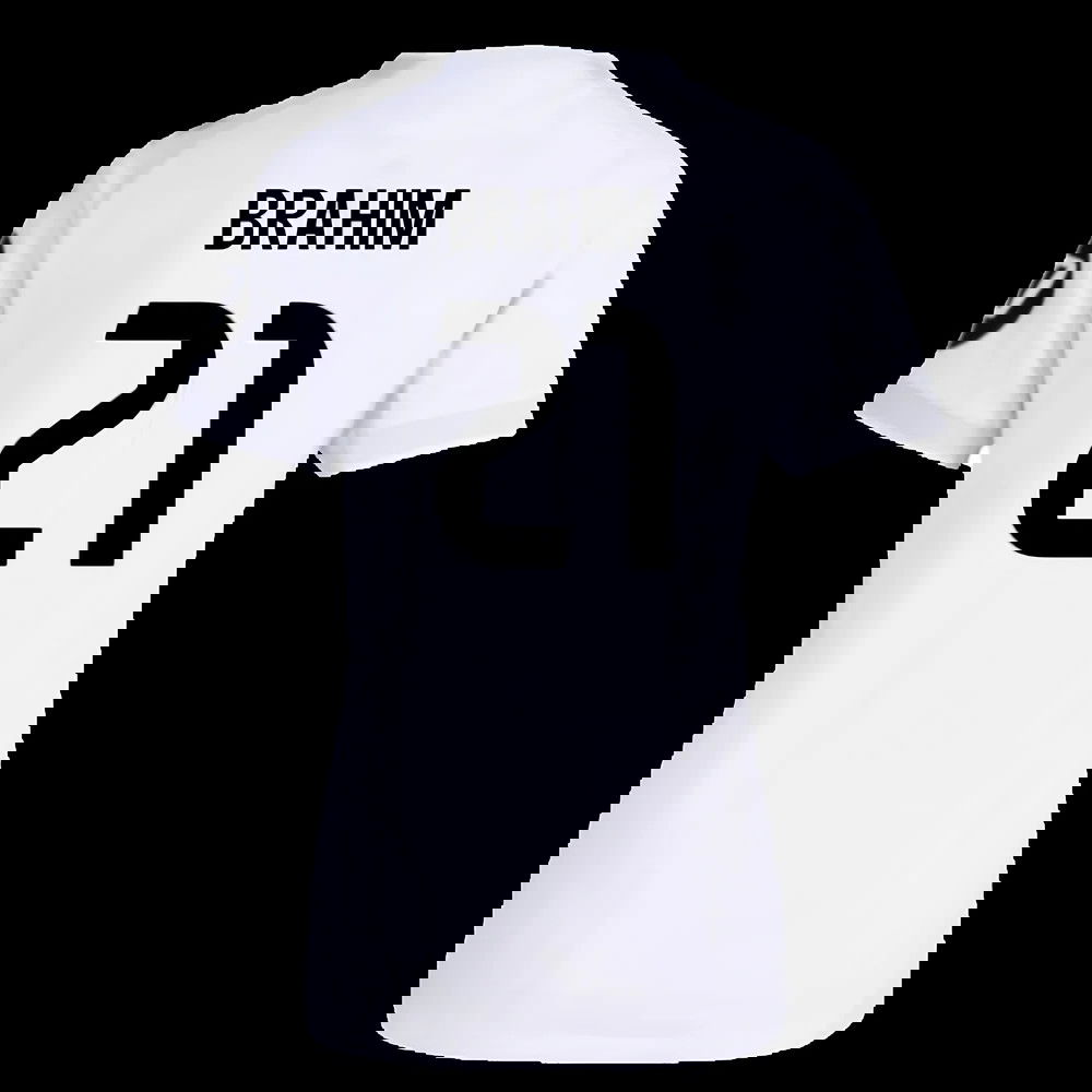 2025-2026 Real Madrid Authentic Home Shirt (Womens) (Brahim 21)
