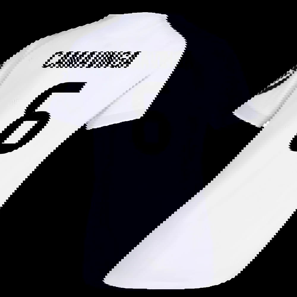 2025-2026 Real Madrid Authentic Home Shirt (Womens) (Camavinga 6)