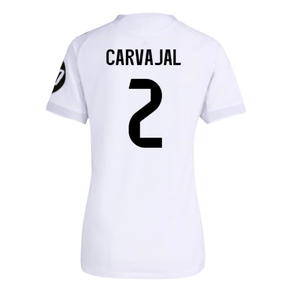 2025-2026 Real Madrid Authentic Home Shirt (Womens) (Carvajal 2)