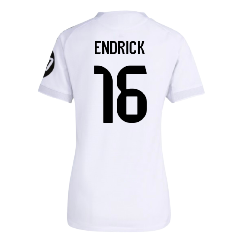 2025-2026 Real Madrid Authentic Home Shirt (Womens) (Endrick 16)