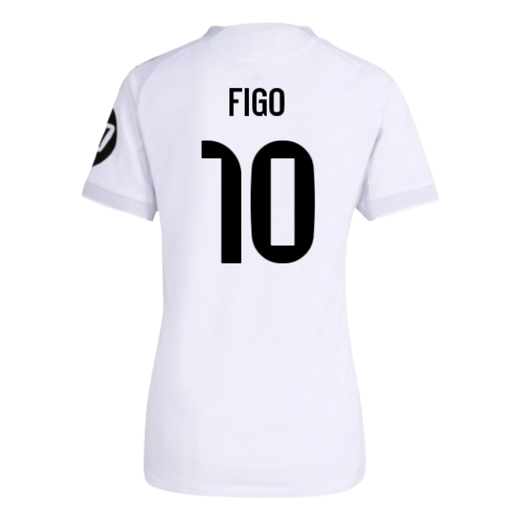 2025-2026 Real Madrid Authentic Home Shirt (Womens) (Figo 10)