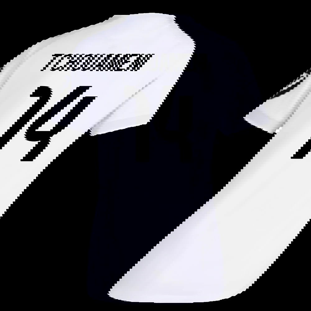 2025-2026 Real Madrid Authentic Home Shirt (Womens) (Tchouameni 14)