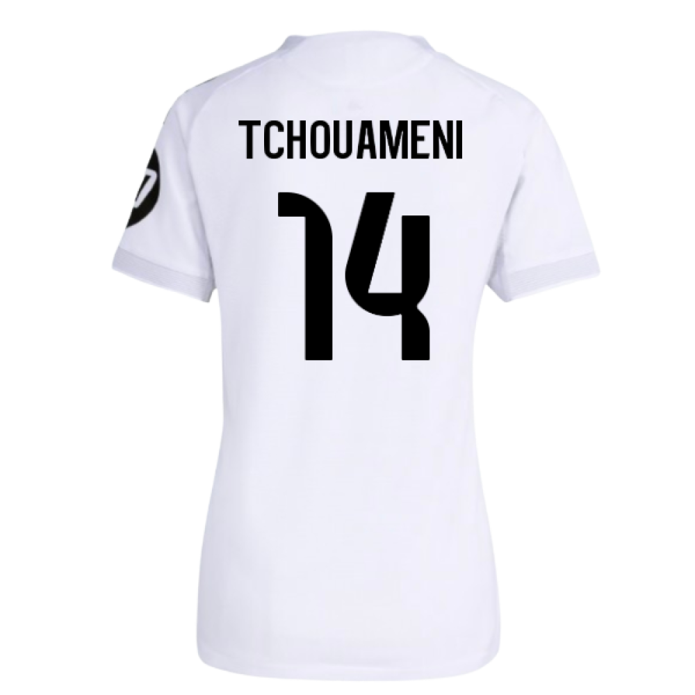 2025-2026 Real Madrid Authentic Home Shirt (Womens) (Tchouameni 14)