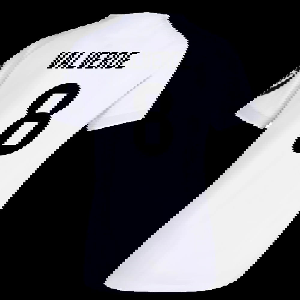 2025-2026 Real Madrid Authentic Home Shirt (Womens) (Valverde 8)