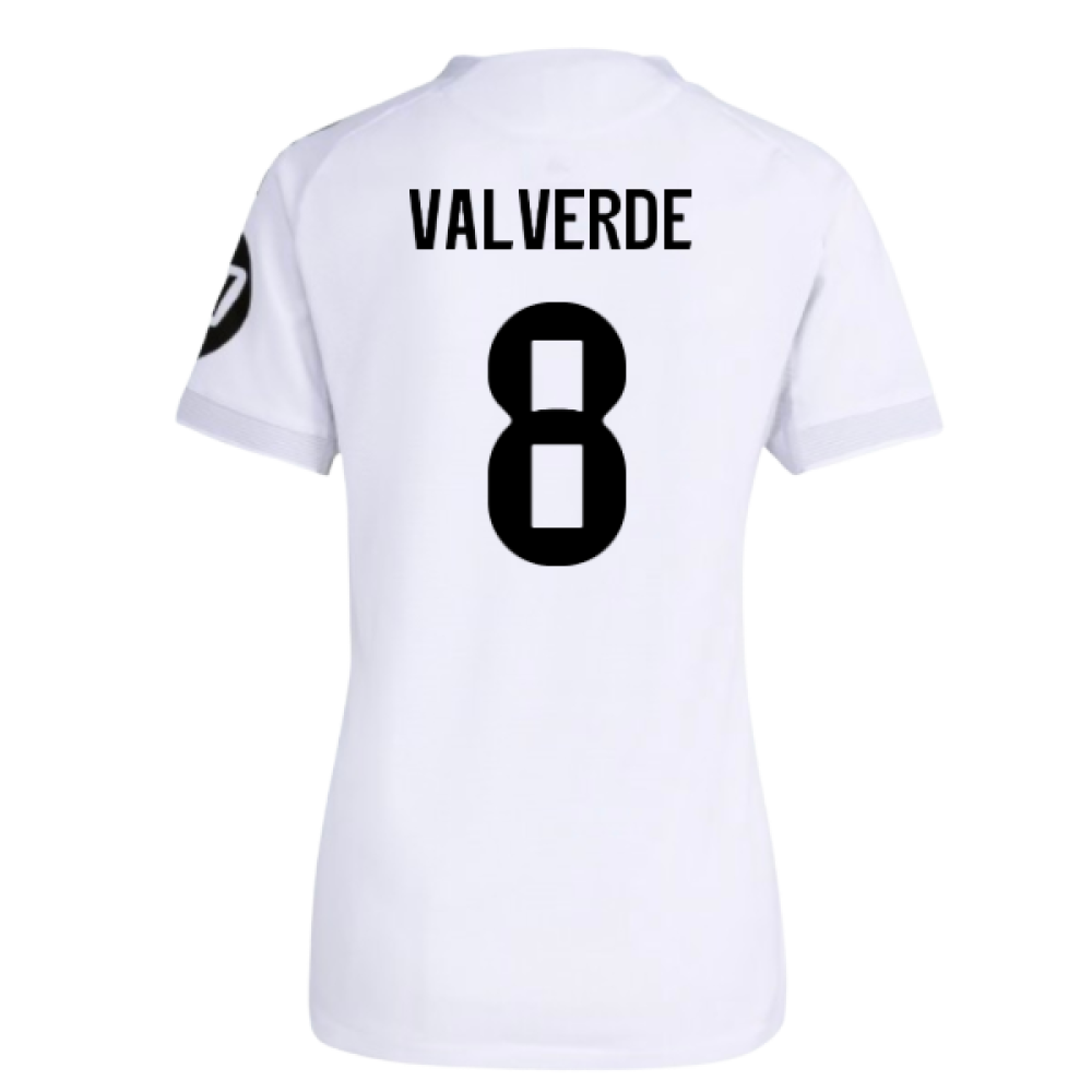 2025-2026 Real Madrid Authentic Home Shirt (Womens) (Valverde 8)