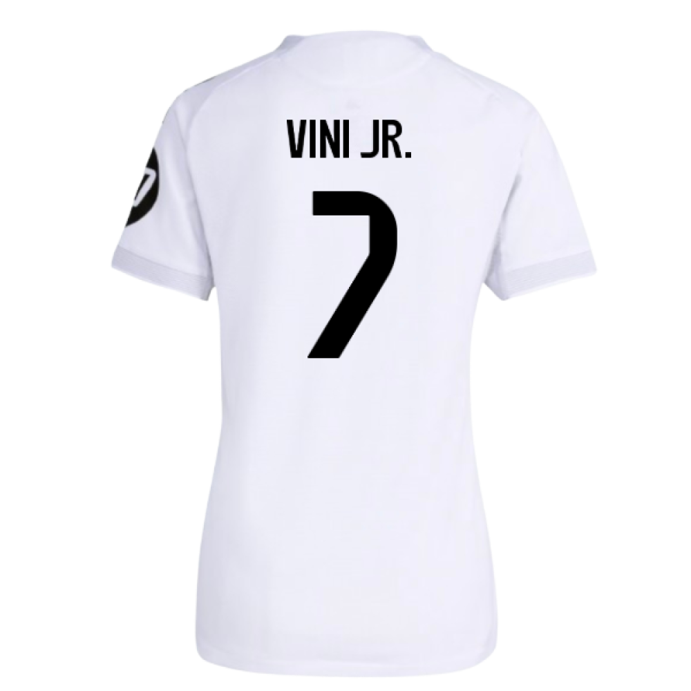 2025-2026 Real Madrid Authentic Home Shirt (Womens) (Vini Jr. 7)