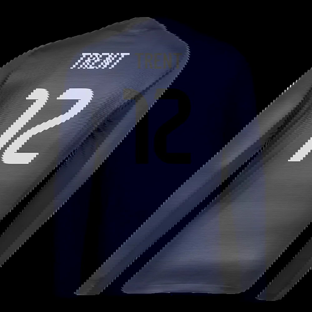 2025-2026 Real Madrid Authentic Long Sleeve Away Shirt (Trent 12)