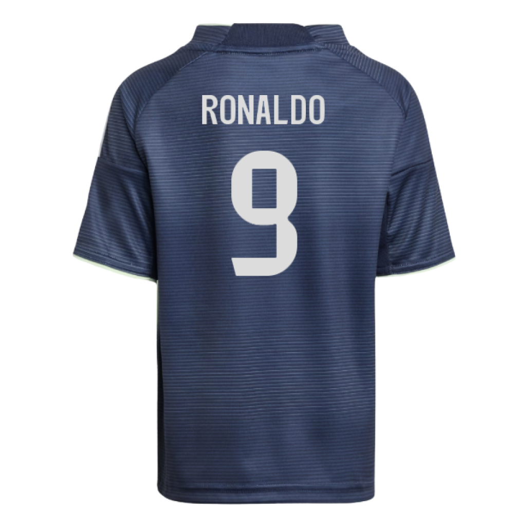 2025-2026 Real Madrid Away Mini Kit (Ronaldo 9)