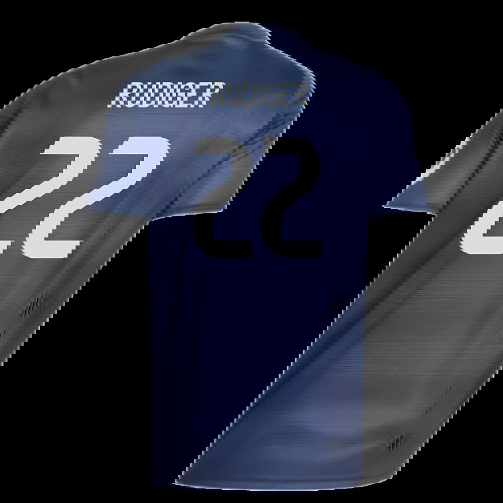 2025-2026 Real Madrid Away Shirt (Rudiger 22)