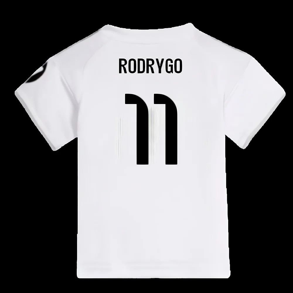2025-2026 Real Madrid Home Baby Kit (Rodrygo 11)