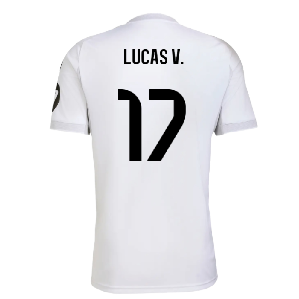 2025-2026 Real Madrid Home Shirt (Lucas V. 17)