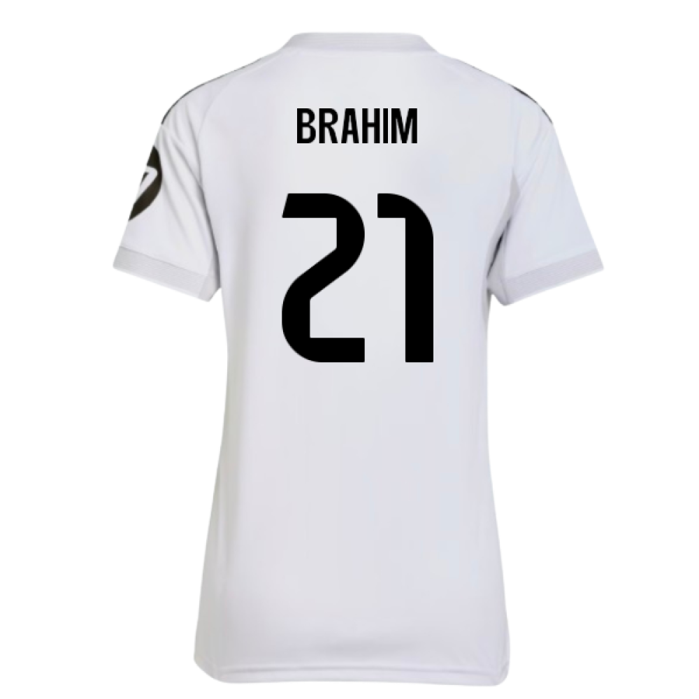 2025-2026 Real Madrid Home Shirt (Womens) (Brahim 21)