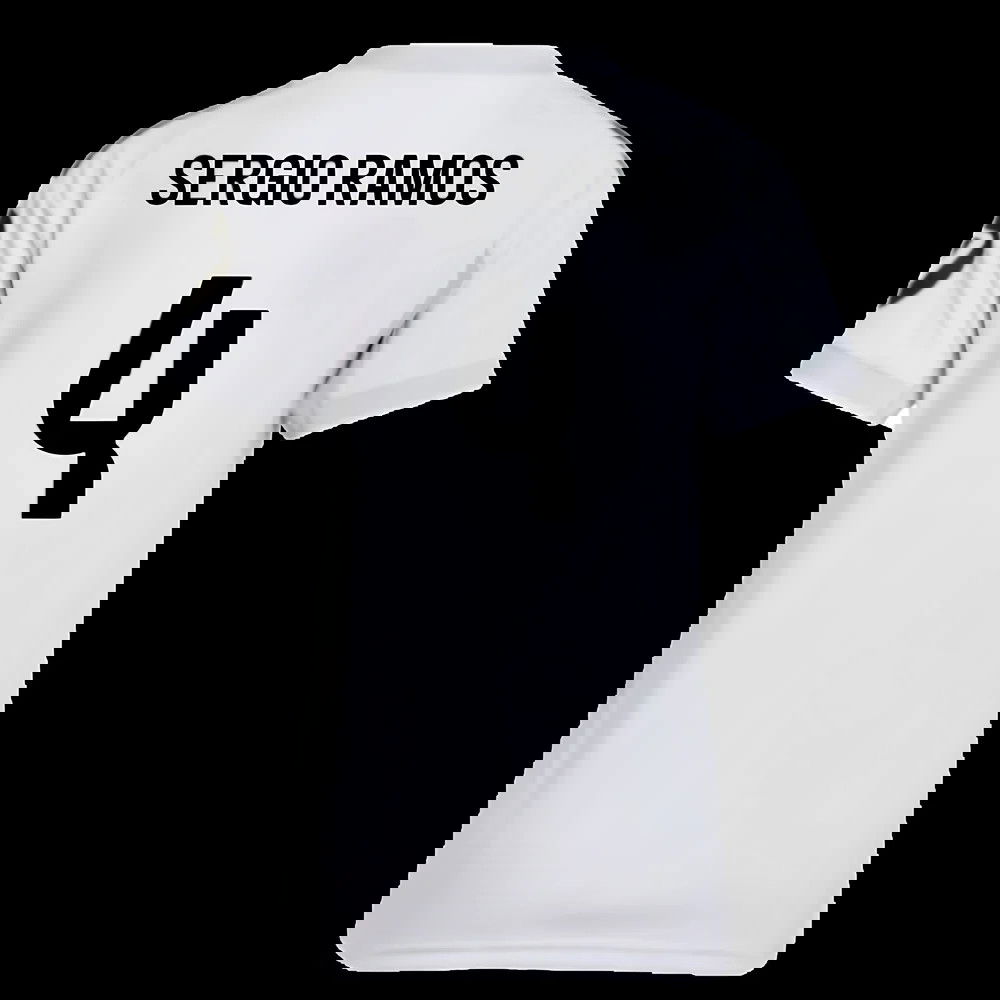 2025-2026 Real Madrid Home Shirt (Womens) (Sergio Ramos 4)