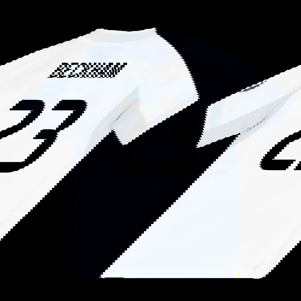 2025-2026 Real Madrid Home Youth Kit (Beckham 23)