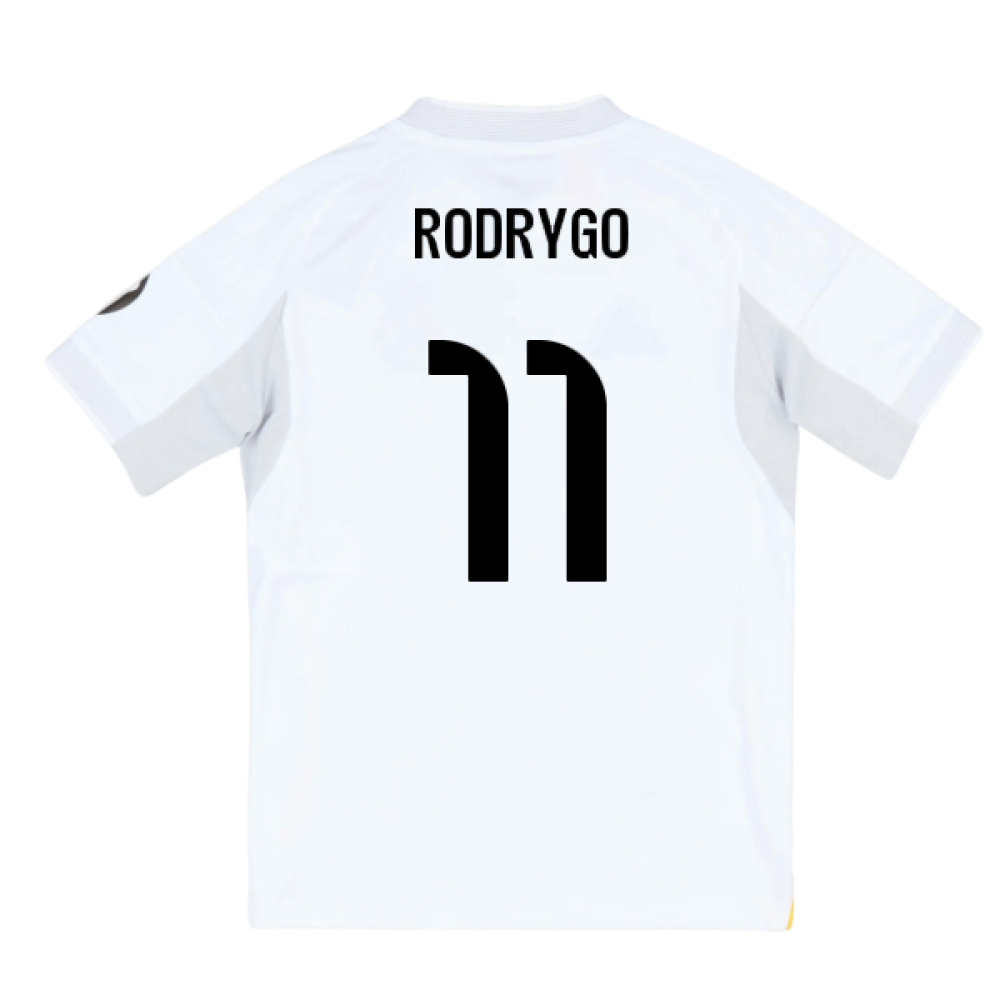 2025-2026 Real Madrid Home Youth Kit (Rodrygo 11)