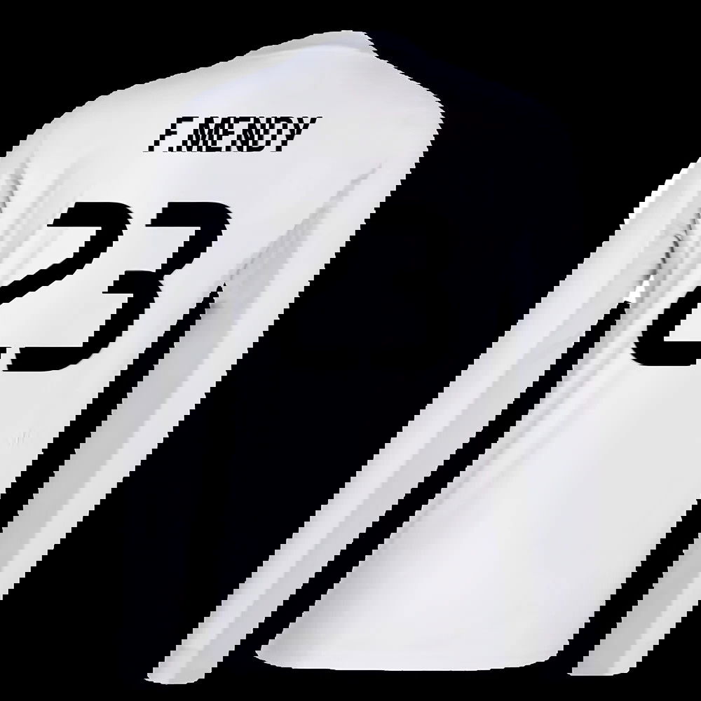 2025-2026 Real Madrid Long Sleeve Home Shirt (F.Mendy 23)